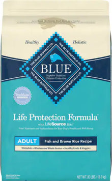 Blue Buffalo Adult Fish & Brown Rice Dry Dog Food
