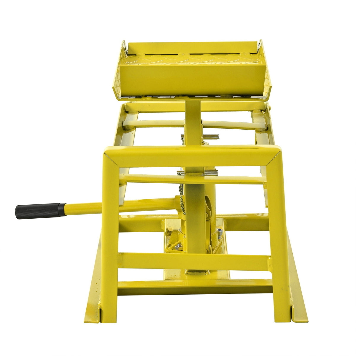 5 Ton Hydraulic Automotive Lift Ramps with Durable Steel - Red