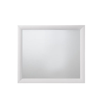 Contemporary Design Mirror with Modern Frame - Black, White, Dark Brown, Dark Gray