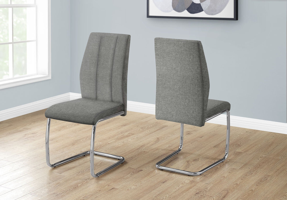 Contemporary Upholstered Dining Chair Set of 2