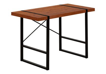 Industrial Design Computer Desk with Metal Frame - Multiple Colors