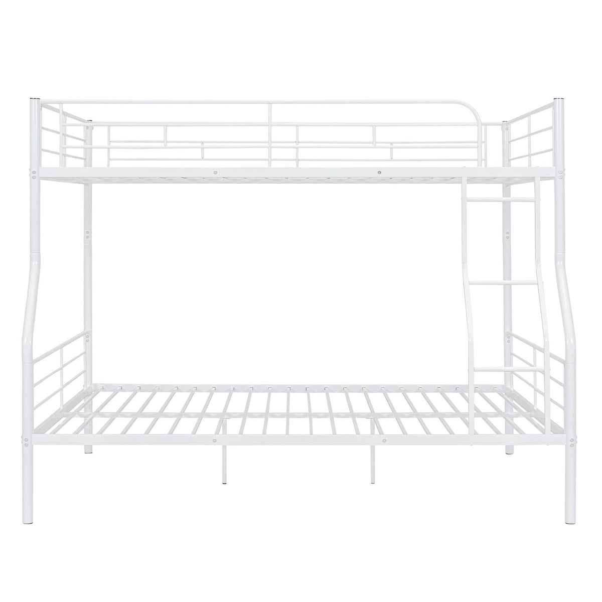 Steel Construction Bunk Bed with Convertible Design - Multiple Colors