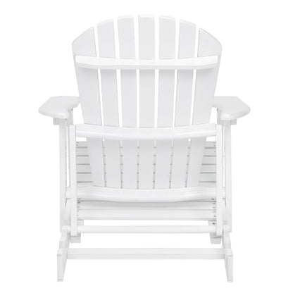 Malibu Adirondack Chair with Foldable Acacia Wood Design - Natural