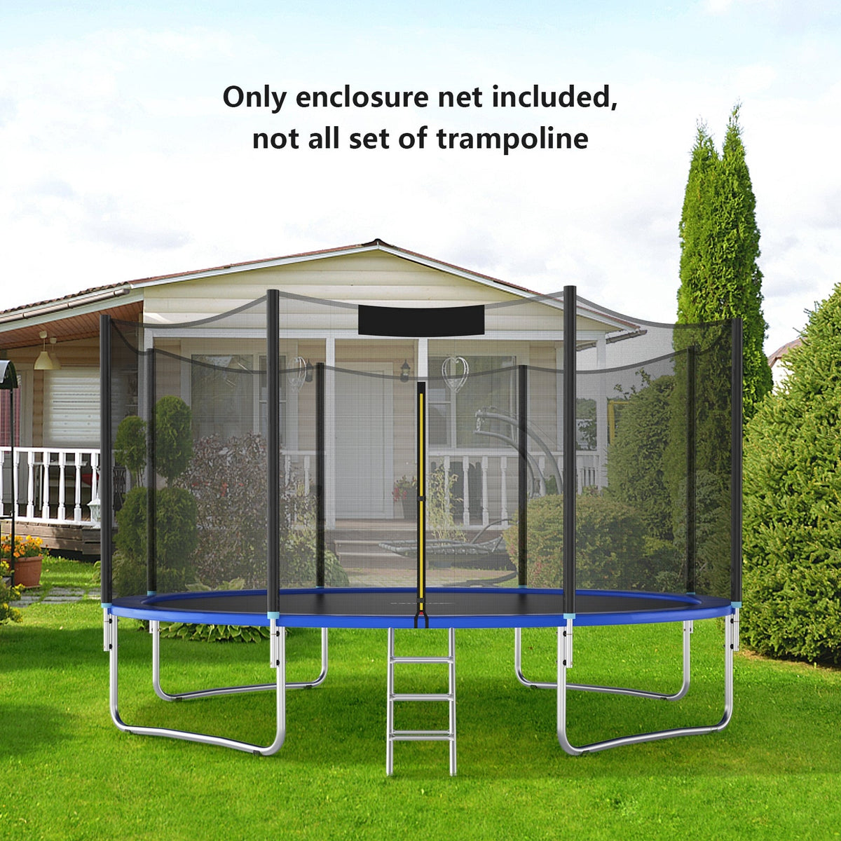 10 Feet Trampoline Safety Replacement Protection Enclosure Net