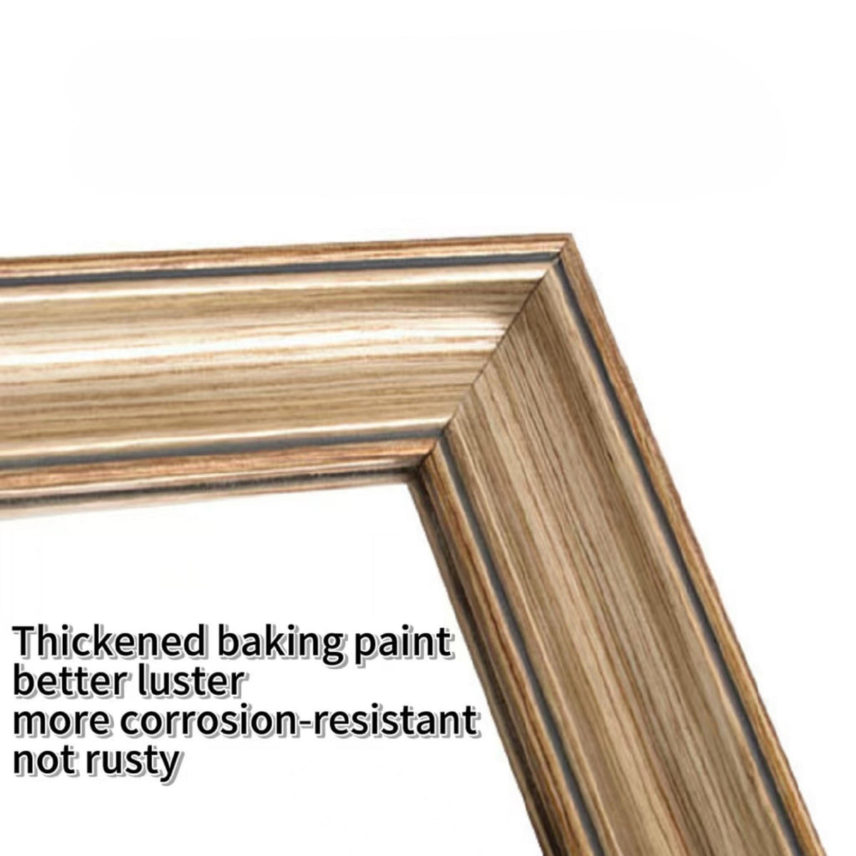 Gold Full Length Floor Mirror with PS Frame - 70" x 32"