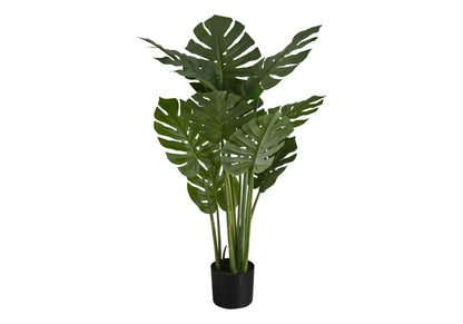 45" Tall Artificial Monstera Tree with Real-Touch Leaves - Green