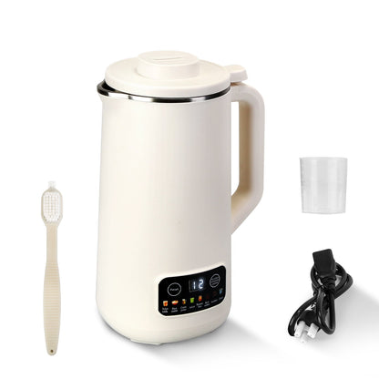 27OZ Nut Milk Maker with 12Hours Delay Function Self-Cleaning Keep Warm Automatic Soy Milk Maker Machine for Homemade Soya Milk Rice Paste Juice Corn