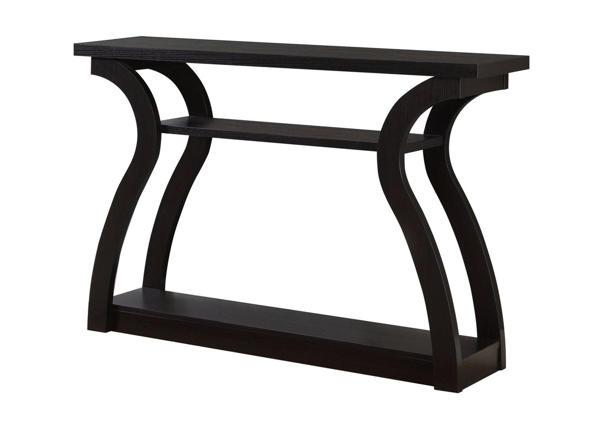 Accent Console Table with Unique Curved Design – Multiple Colors