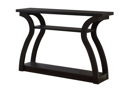 Accent Console Table with Unique Curved Design – Multiple Colors