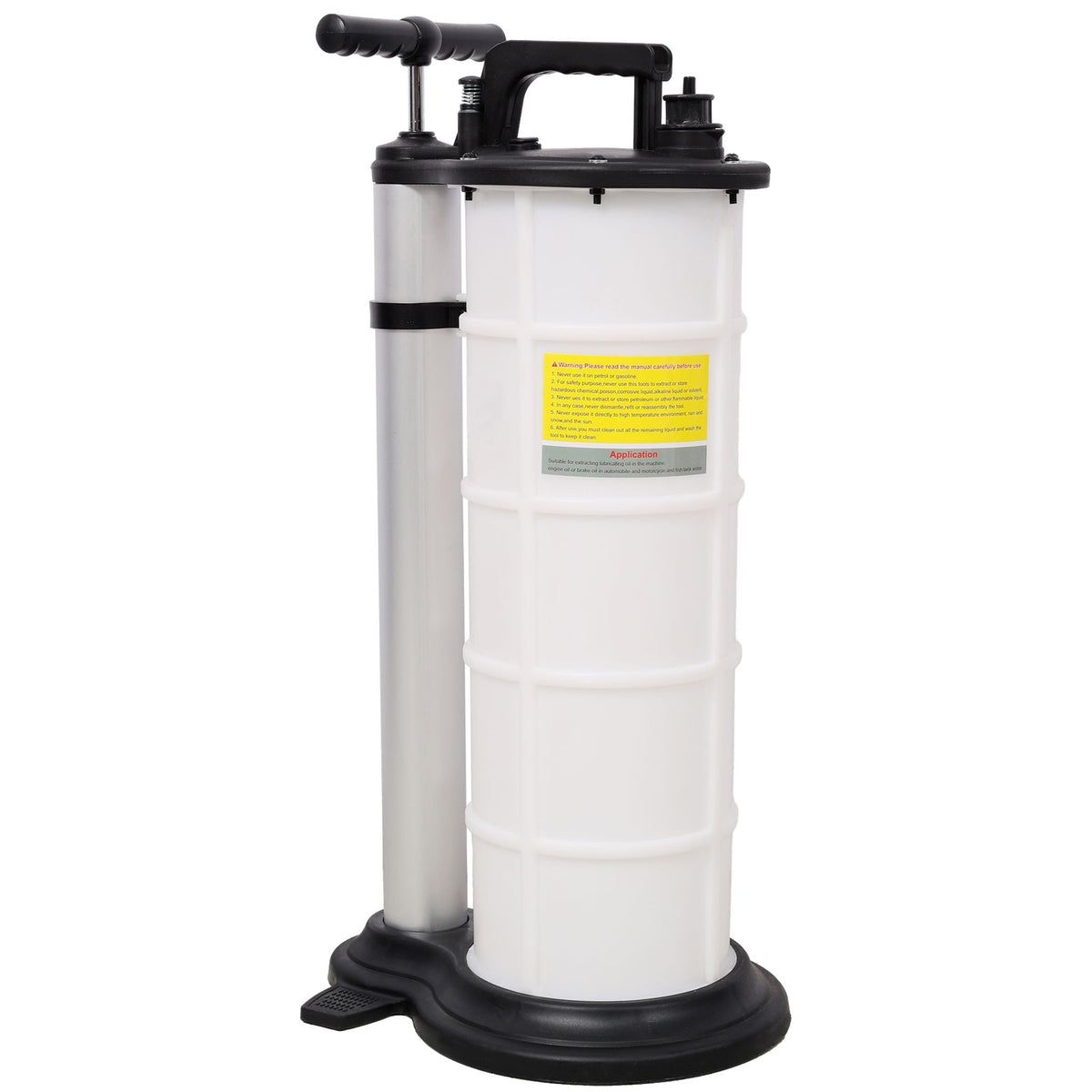 Pneumatic Manual Oil Extractor Pump with Efficient Removal - White
