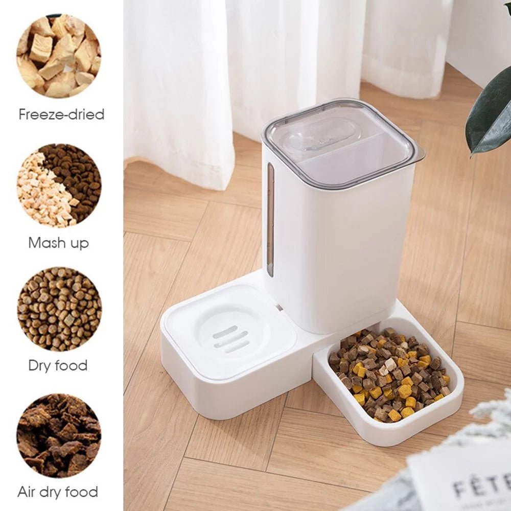 2 in 1 Automatic Auto Pet Feeder