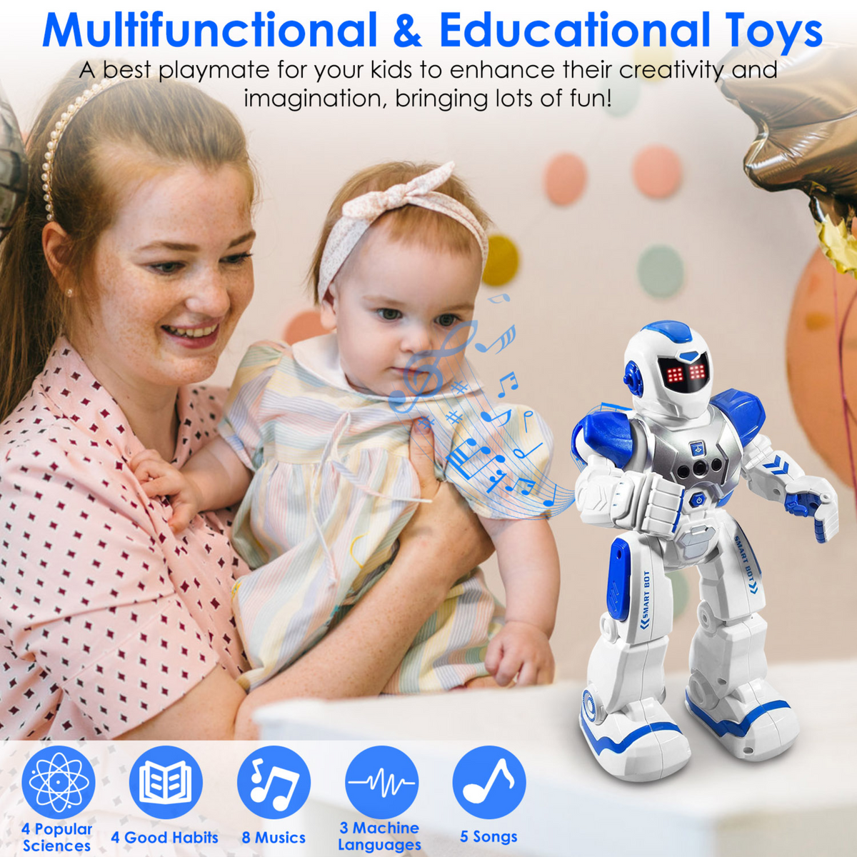 GBruno Intelligent Remote Control Robot