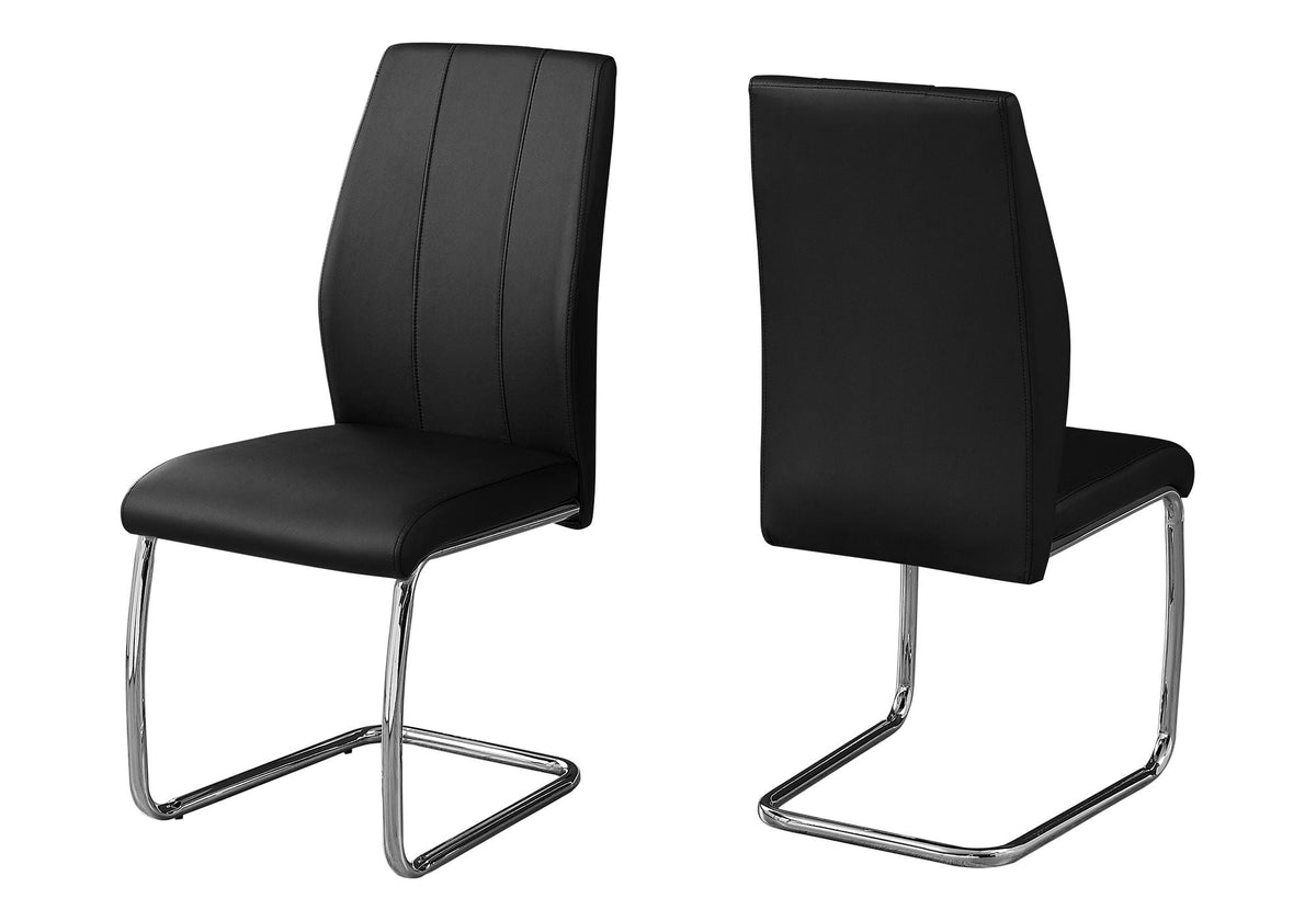 Contemporary Upholstered Dining Chair Set of 2