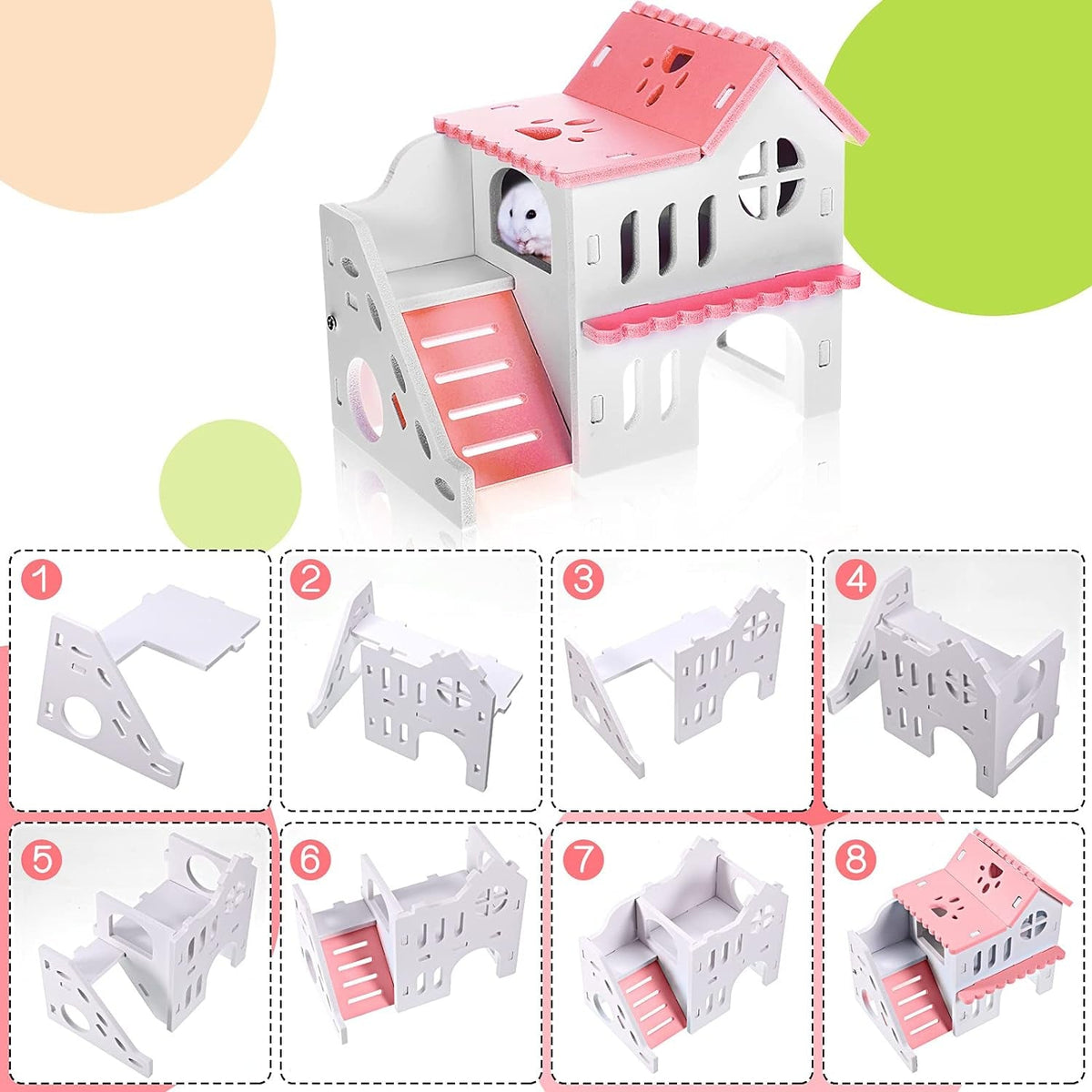 5 Pieces Hamster Toys