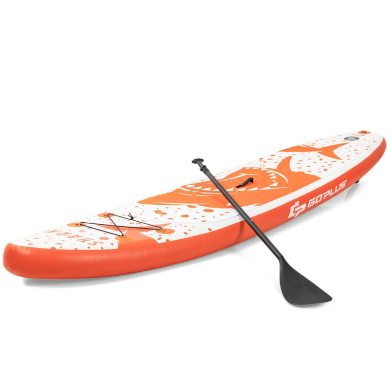 Inflatable Stand Up Paddle Board with Backpack Aluminum Paddle Pump