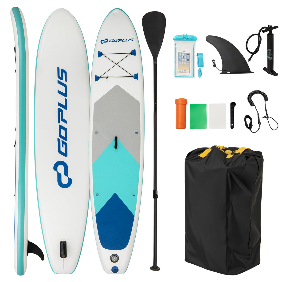 11 Feet Premium SUP Inflatable Stand Up Paddle Board with Accessories-L