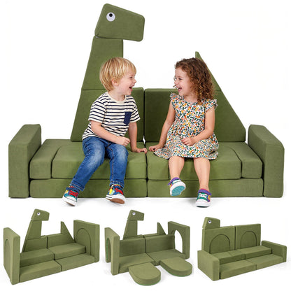 13 Pieces Modular Kids Play Couch for Inspiring Creativity