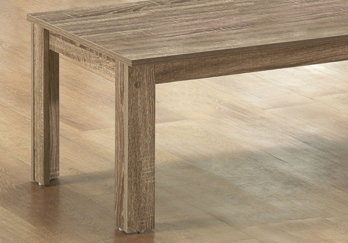 Transitional 3-Piece Table Set with Spacious Surface - Light Brown or Dark Brown