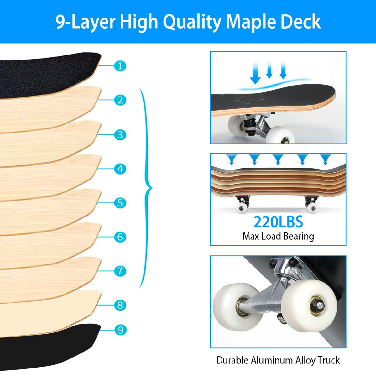 GBruno 31x8in Skateboards