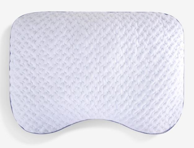 Balance Cuddle Curve Air-Mesh Pillow with Breathable Mesh - White