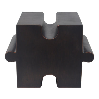 3-Piece Artistic Puzzle Coffee Table Set