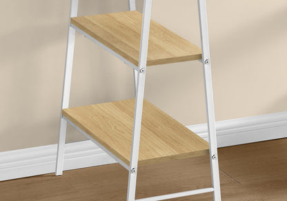 Industrial Computer Desk with Storage Shelves - Multiple Colors
