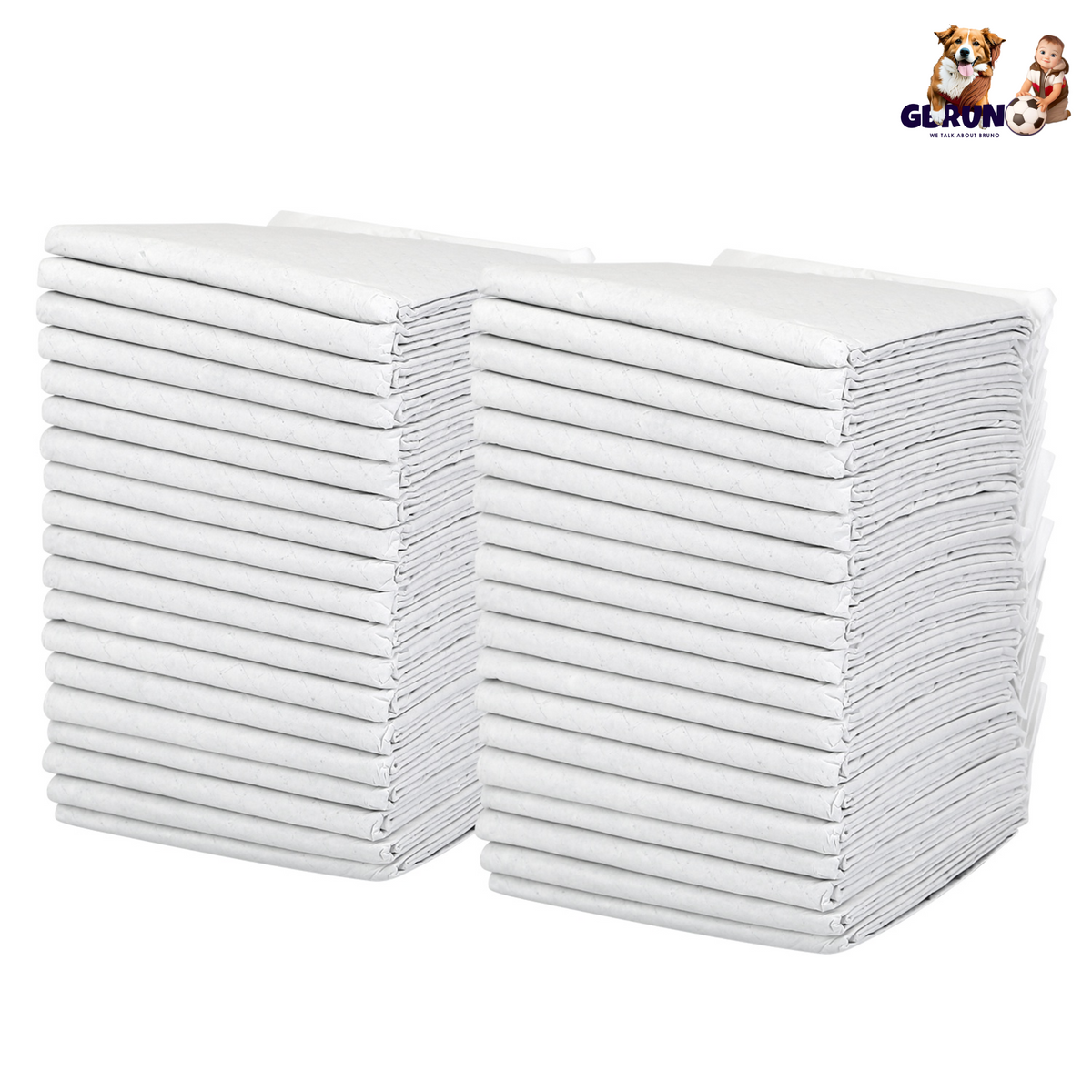 GBruno 40Pcs Dog Pee Training Pads