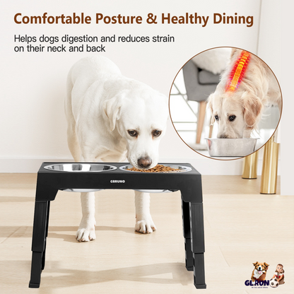 GBruno Dog Raised Bowls