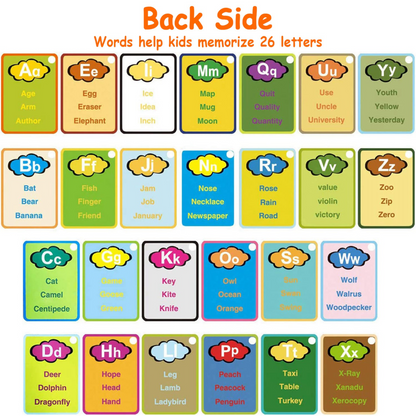 GBruno Alphabet Water Coloring Cards