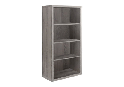 5 Tier Modern Bookcase with Adjustable Shelves - Multiple Colors
