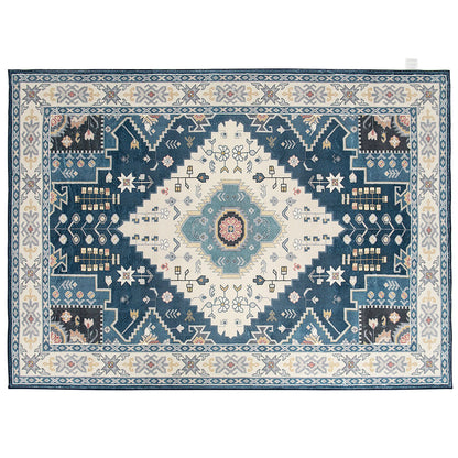 Faux Wool Fabric Area Rugs Doormat