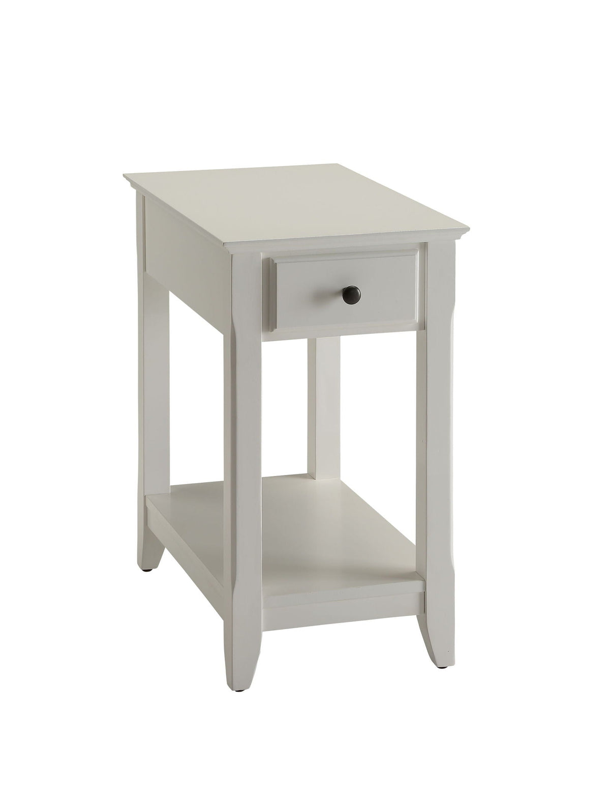 Bertie Accent Table - White