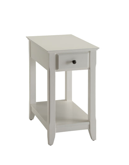 Bertie Accent Table - White