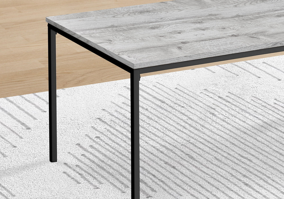 Contemporary 3-Piece Table Set with Metal Frame - Multiple Colors