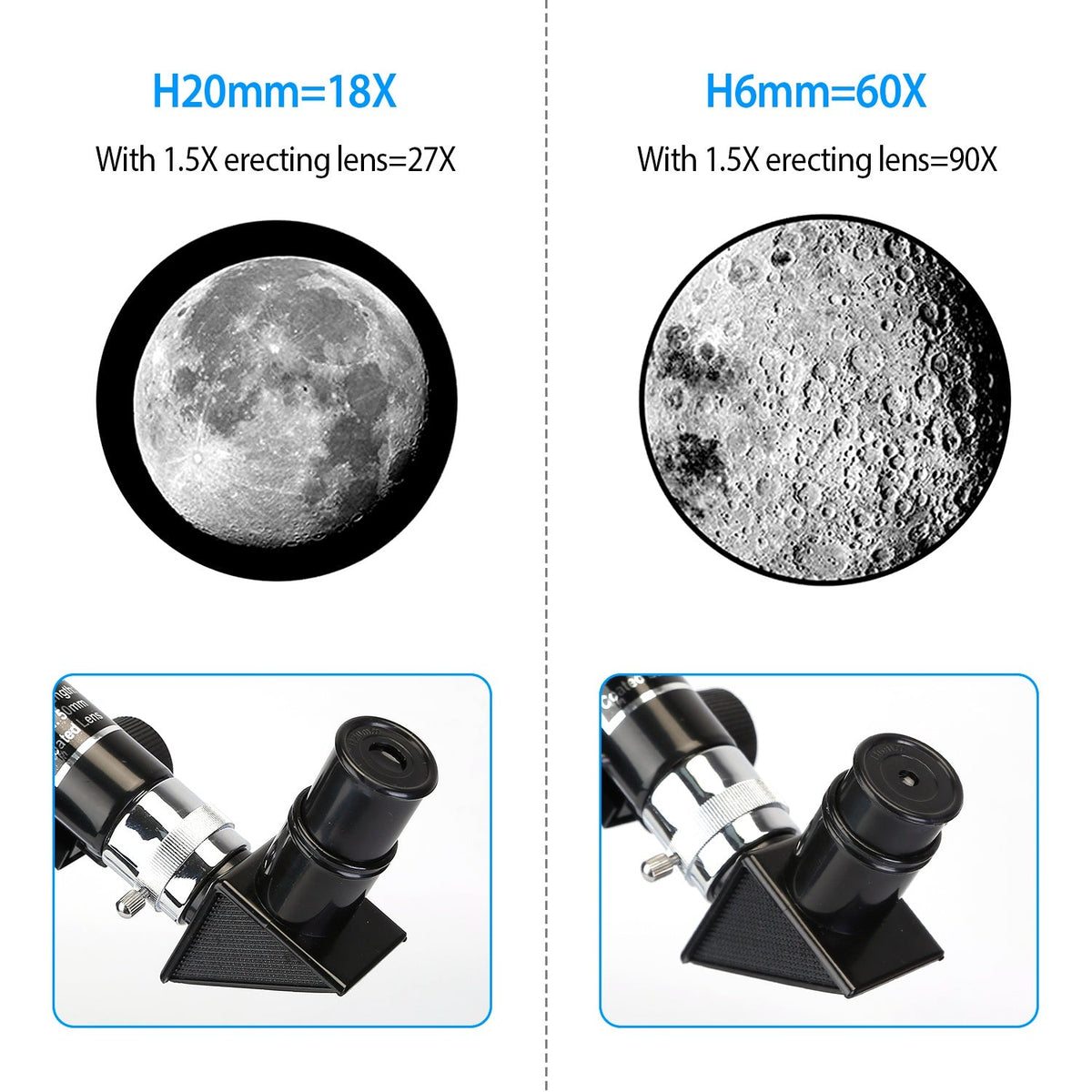 Astronomical Telescope 90X with Tripod for Kids & Beginners