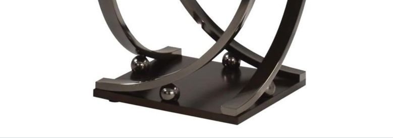 Dark Brown Coffee Table with Modern Elegance - Isiah