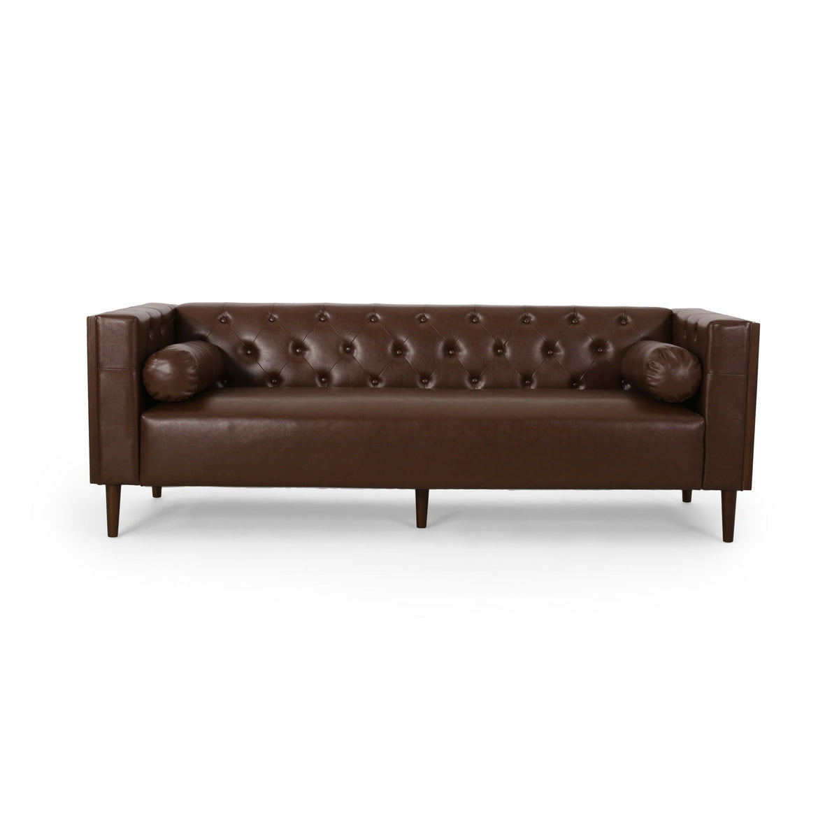 Contemporary 3 Seater Sofa with Tufted Design - Available in Multiple Colors