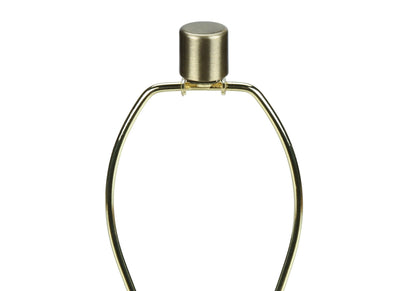 Table Lamp Lighting with Concrete Base and Drum Shade - Beige or Gray