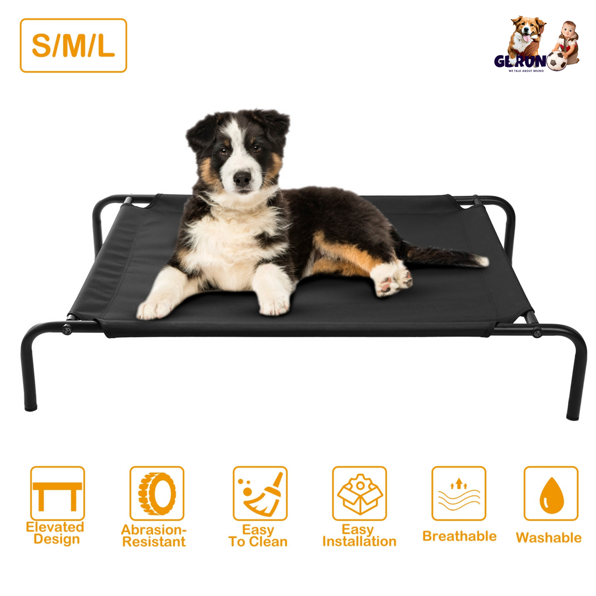 GBruno Elevated Pet Bed