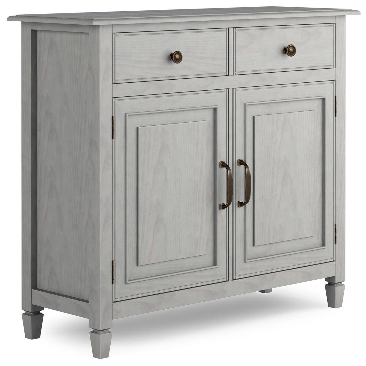 Connaught Handcrafted Entryway Storage Cabinet with Adjustable Shelves - Multiple Colors