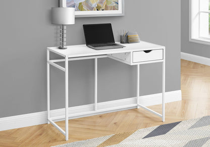 Modern Computer Desk with Storage Drawer - Multiple Colors