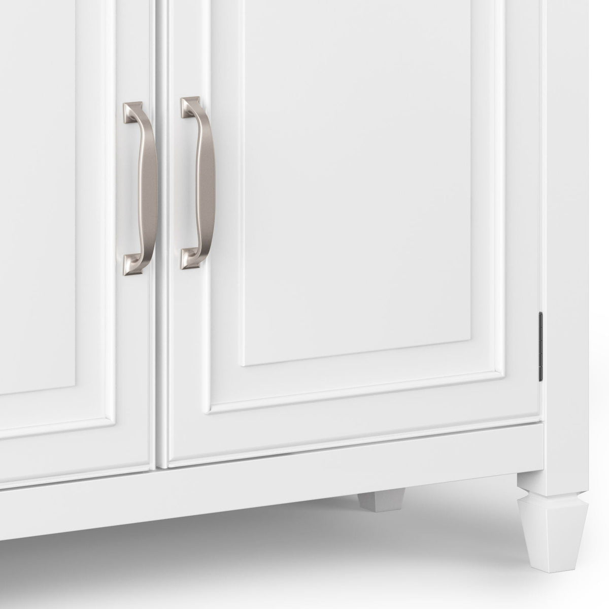 Connaught Handcrafted Entryway Storage Cabinet with Adjustable Shelves - Multiple Colors