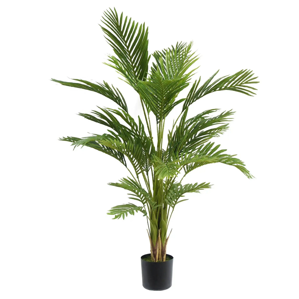 Artificial Palm Tree with Realistic Green Foliage - Green