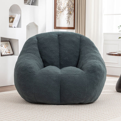 Comfy Bean Bag Chair with Memory Foam Filler - Tufted Soft
