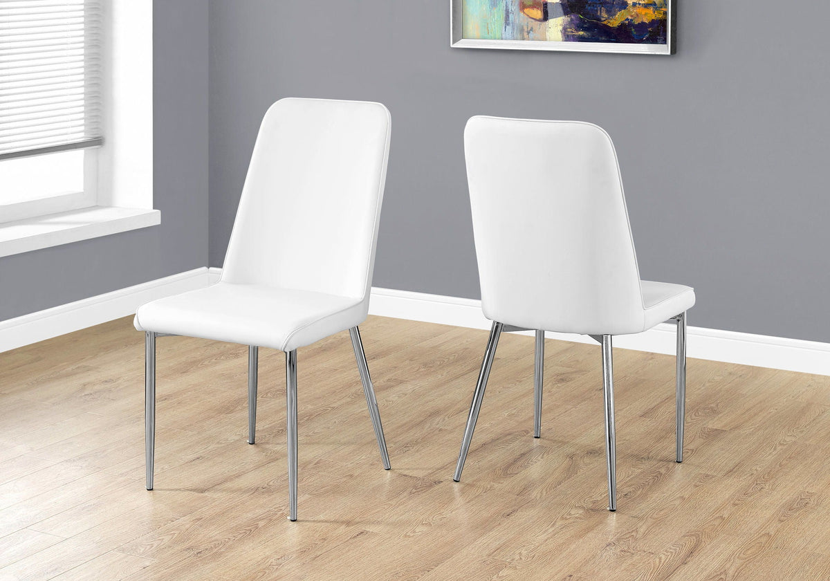 Contemporary Upholstered Dining Chair Set of 2