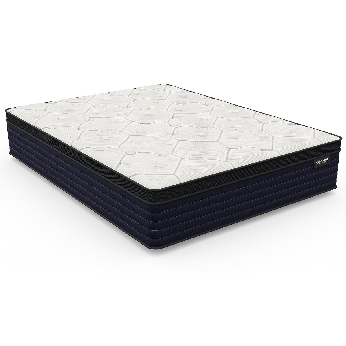 Firm Hybrid Memory Foam Mattress with Copper Cooling - Queen