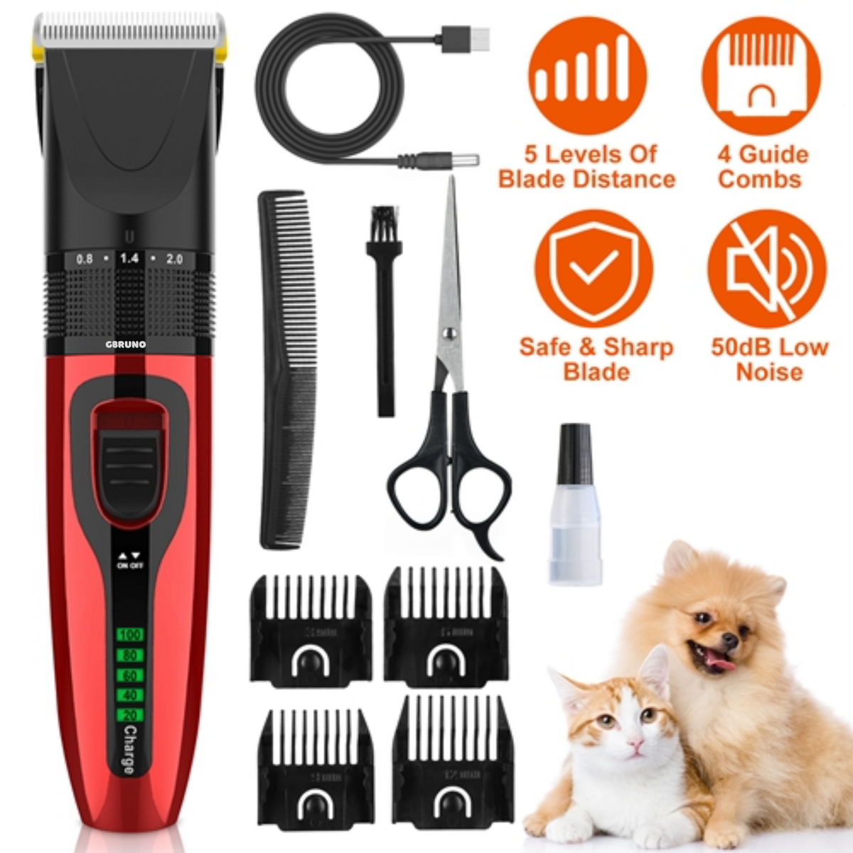 GBruno Pet Grooming Kit
