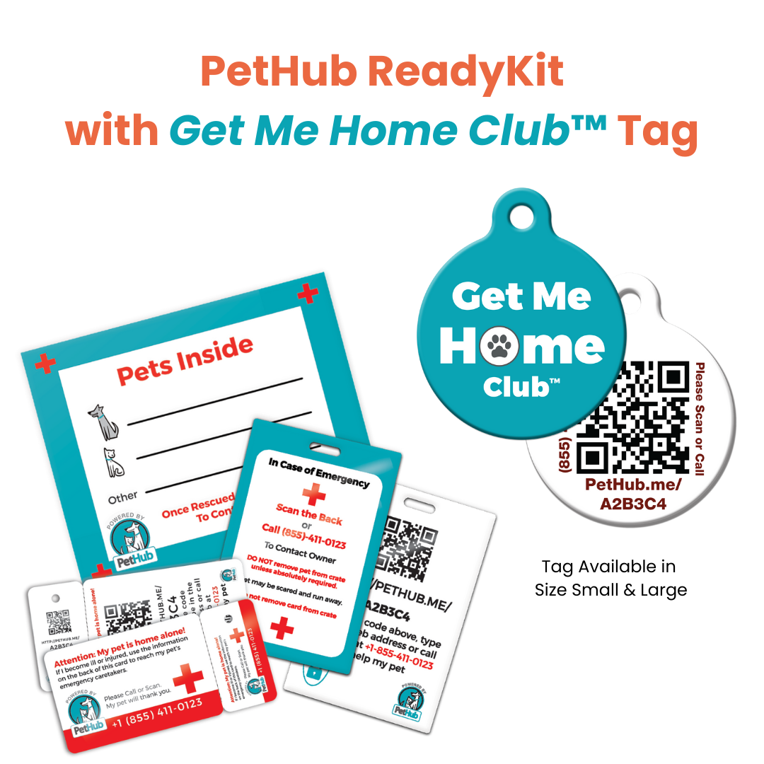 PetHub QR Pet ID Comprehensive ReadyKit – Complete Emergency Kit
