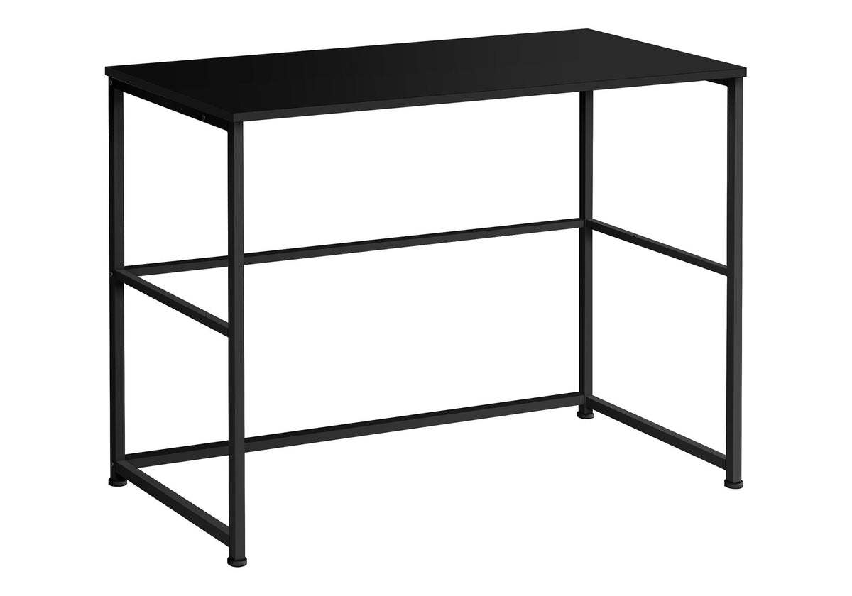 Black Computer Desk for Home Office with Storage Drawers
