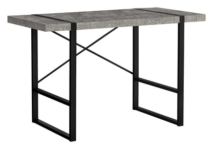 Industrial Design Computer Desk with Metal Frame - Multiple Colors